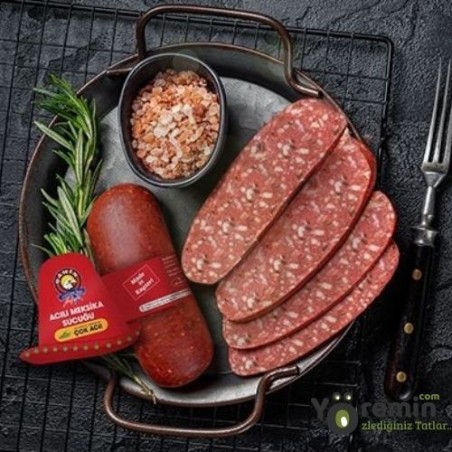 Acılı Meksika Sucuğu-500GR