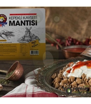 Kayseri Usulü Kepekli Mantı 500-GR