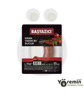 Başyazıcı Dana Yarım Ay Sucuk 150-GR