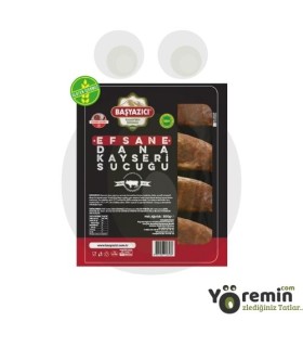 Başyazıcı Efsane Dana Kayseri Parmak Sucuk 300-GR
