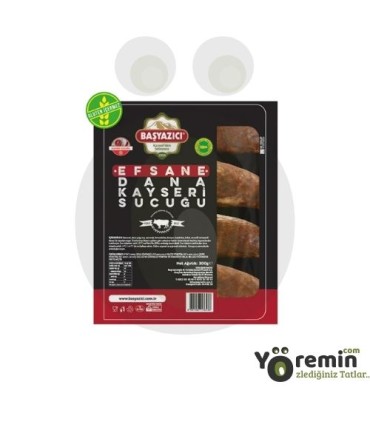 Başyazıcı Efsane Dana Kayseri Parmak Sucuk 300-GR