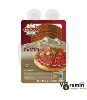 Başyazıcı Pastırma Dilimli Seçme 120-GR