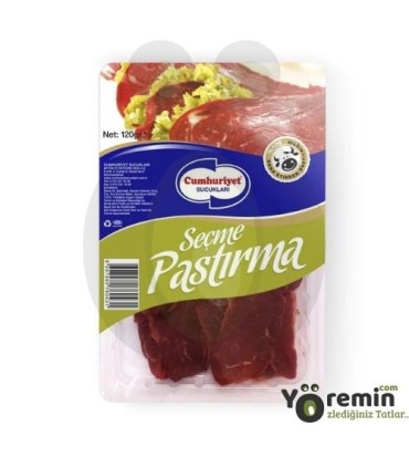 Dilimli Seçme Pastırma 120-GR